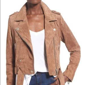 BLANKNYC Suede Moto Jacket